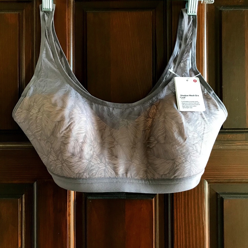 Shadow Mesh Bra Leaf